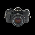 Canon A-1 A1 35MM SLR Film Camera with 50mm 1.8 Canon Lens (Renewed)