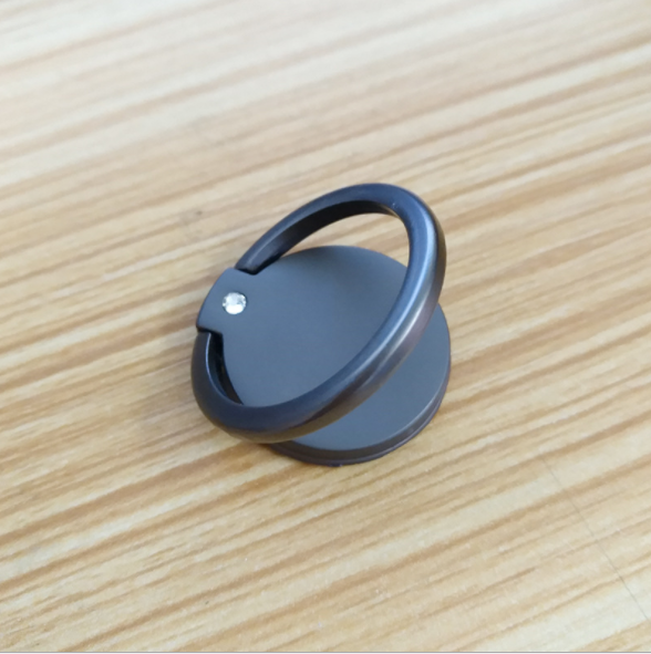 Sleek Zinc Alloy Ring Phone Holder