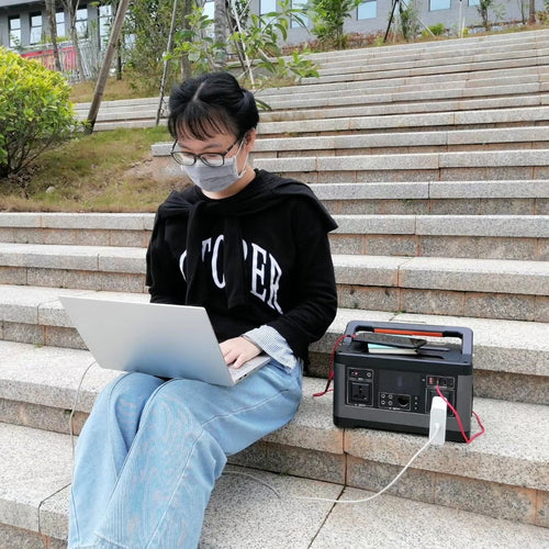 500W Outdoor Portable Solar Power Supply