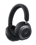 Soundcore Space One Pro by Anker Adaptive Active Noise Cancelling Headphones Driven by 6 Mics Super Foldable Design 60H Lossless Audio Ultra-Fast Charging Hi-Res Wireless Audio Comfortable Fit