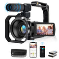 lovpo 4K Video Camera Camcorder 48MP Ultra HD