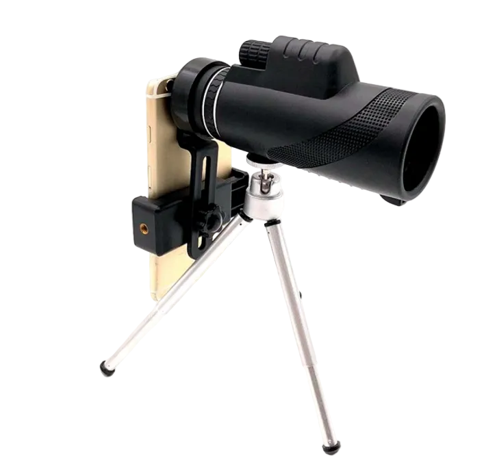 High-Definition Telescope with Universal Phone Mount