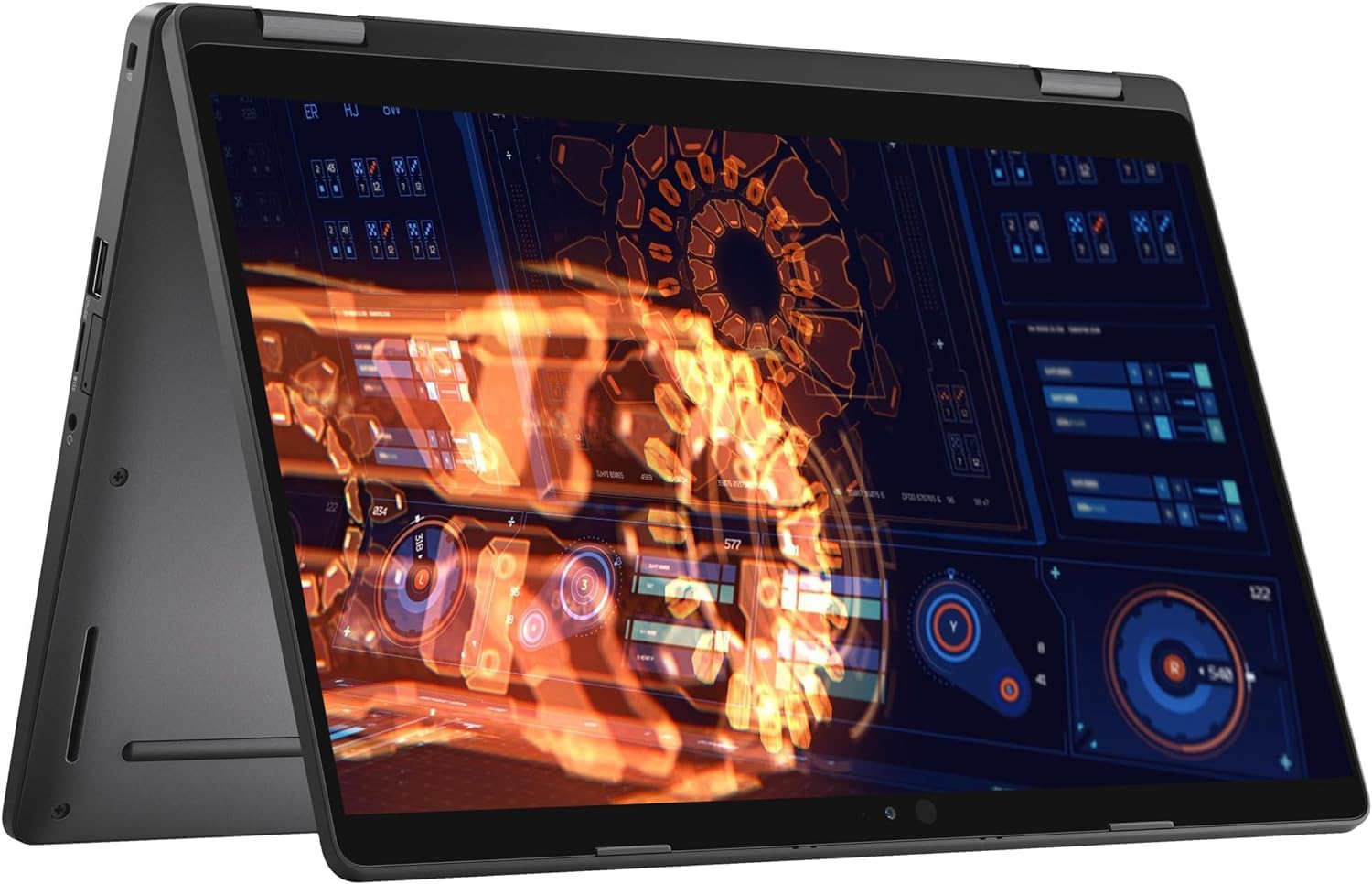 Dell Latitude 5300 2-in-1 Touchscreen FHD(1920x 1080) Laptop 5300 Laptop 2in1 Touchscreen Core i5-8th 3.2GHz Processor 16GB RAM 512GB SSD Wi-Fi Bluetooth Camera Windows 10 Pro 64-bit (Renewed)