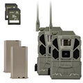 TACTACAM Reveal X Gen 3.0 Cellular Trail Camera - Multi Carrier HD Photo & Videos Pre-Installed Antenna Built-in GPS Low-Glow IR Flash + 32GB SD Card + Lipo Lithium Battery Pack (2PK)