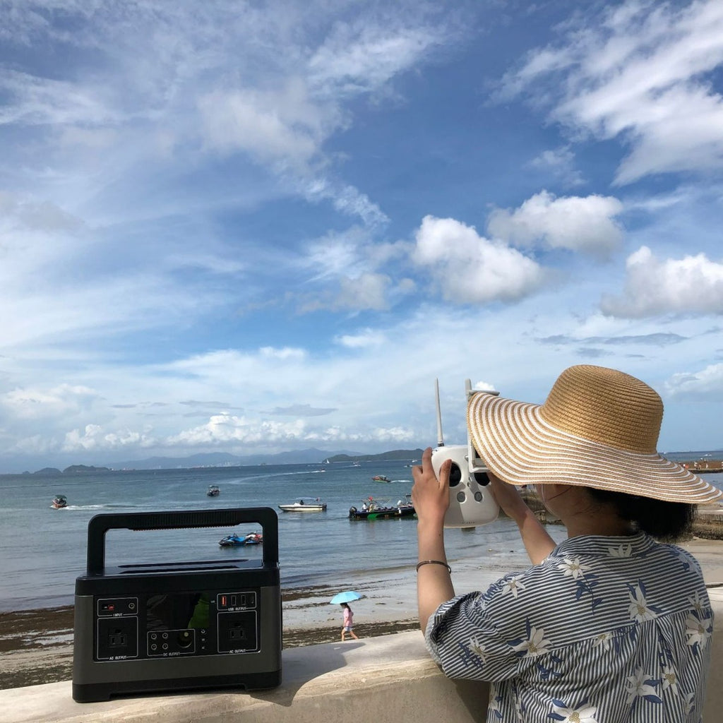 500W Outdoor Portable Solar Power Supply