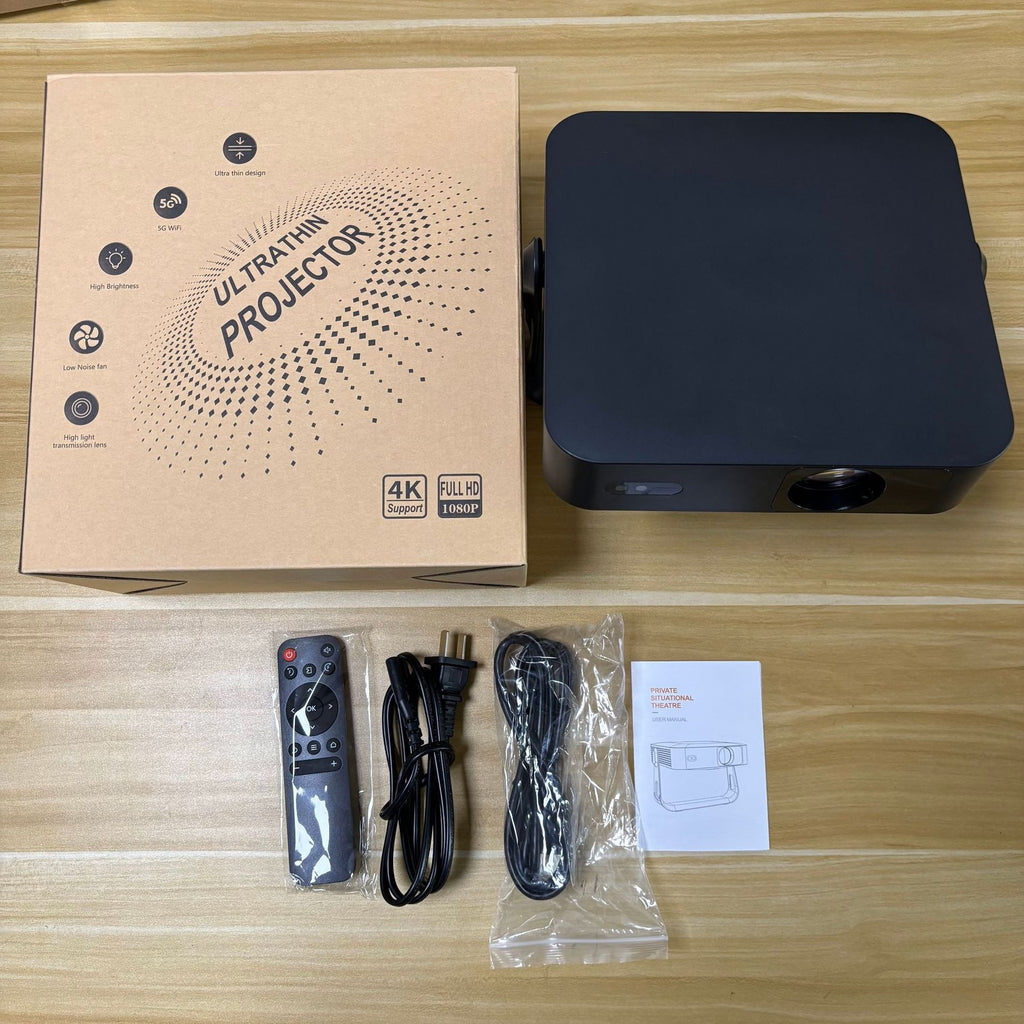 Smart HD Projector with PTZ Autofocus