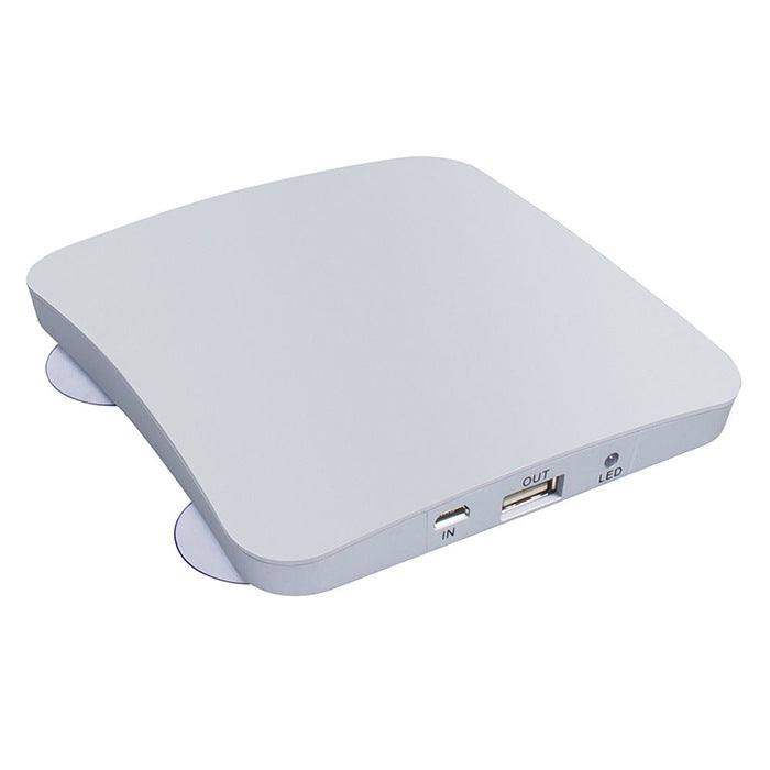 Solar-Powered Suction Cup Portable Charger