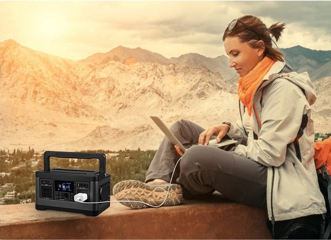 500W Outdoor Portable Solar Power Supply