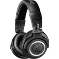 Audio-Technica ATH-M50xBT Wireless Bluetooth Over-Ear Headphones Black