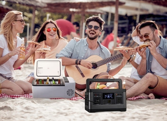 500W Outdoor Portable Solar Power Supply