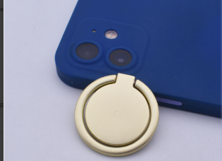 Sleek Zinc Alloy Ring Phone Holder