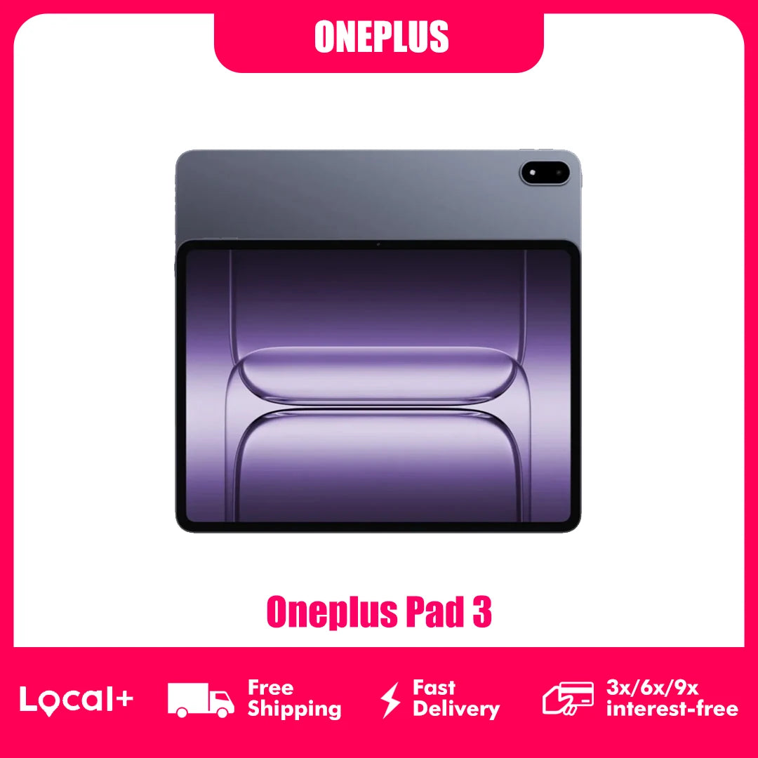 Oneplus Pad 3 13.2" WIFI Tablet PC 12GB/256GB 16GB/512GB without charger