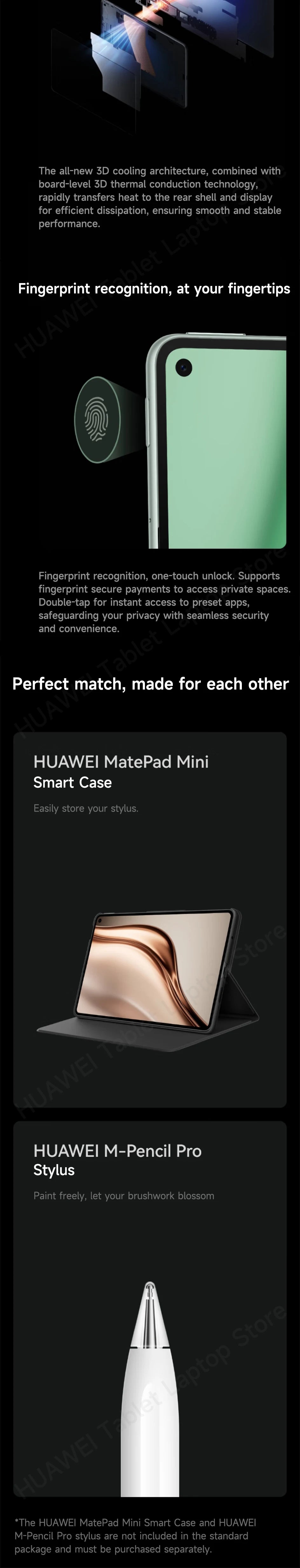 HUAWEI MatePad Mini Tablet LTE/WiFi 7 8.8-inch CPU Kirin 9010 Harmony OS 6