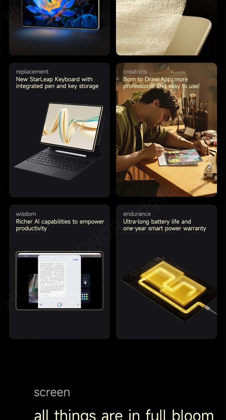 2024 PaperMatte HUAWEI MatePad Pro 12.2-inch Tablet Wifi/LTE Double-layer OLED 144Hz