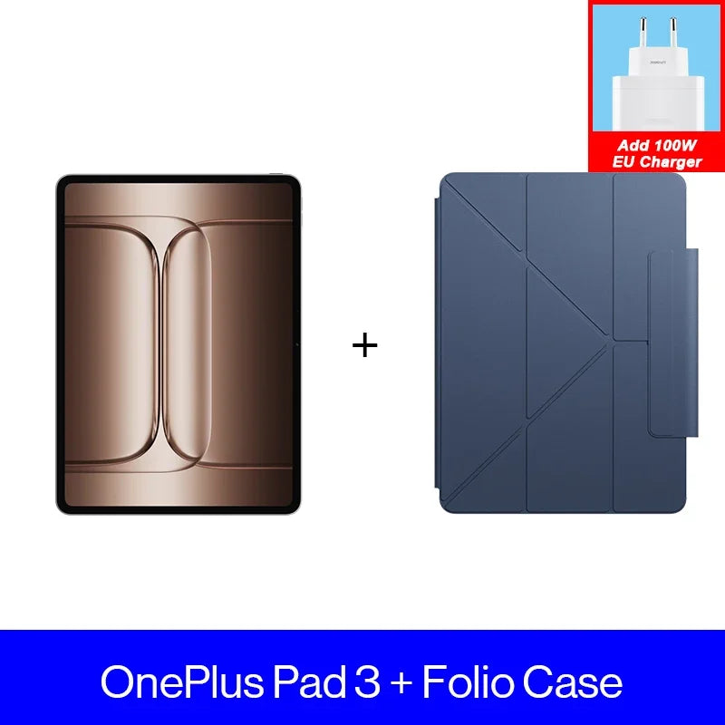 OnePlus Pad 3 Global Version Tablet Snapdragon 8 Elite 13.2" 144Hz Display 3.4K Resolution 8 Speakers Wi-Fi 7 Android 15