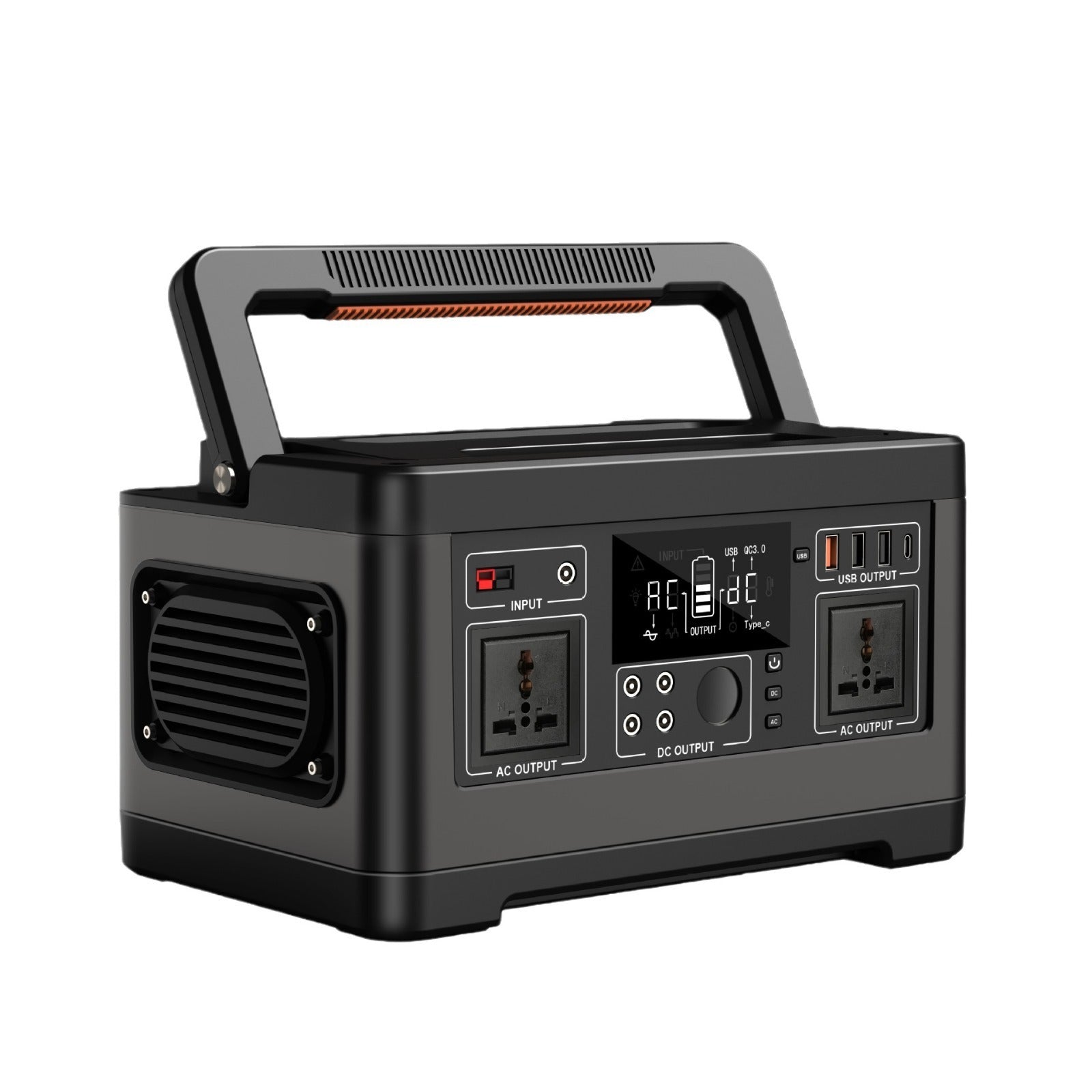 500W Outdoor Portable Solar Power Supply