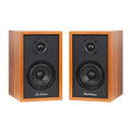 Electrohome Berkeley 2.0 Stereo Powered Bookshelf Speakers with Built-in Amplifier and 3" Drivers for Turntable TV PC and Wireless Music Streaming Featuring Bluetooth 5 RCA and Aux (EB20)