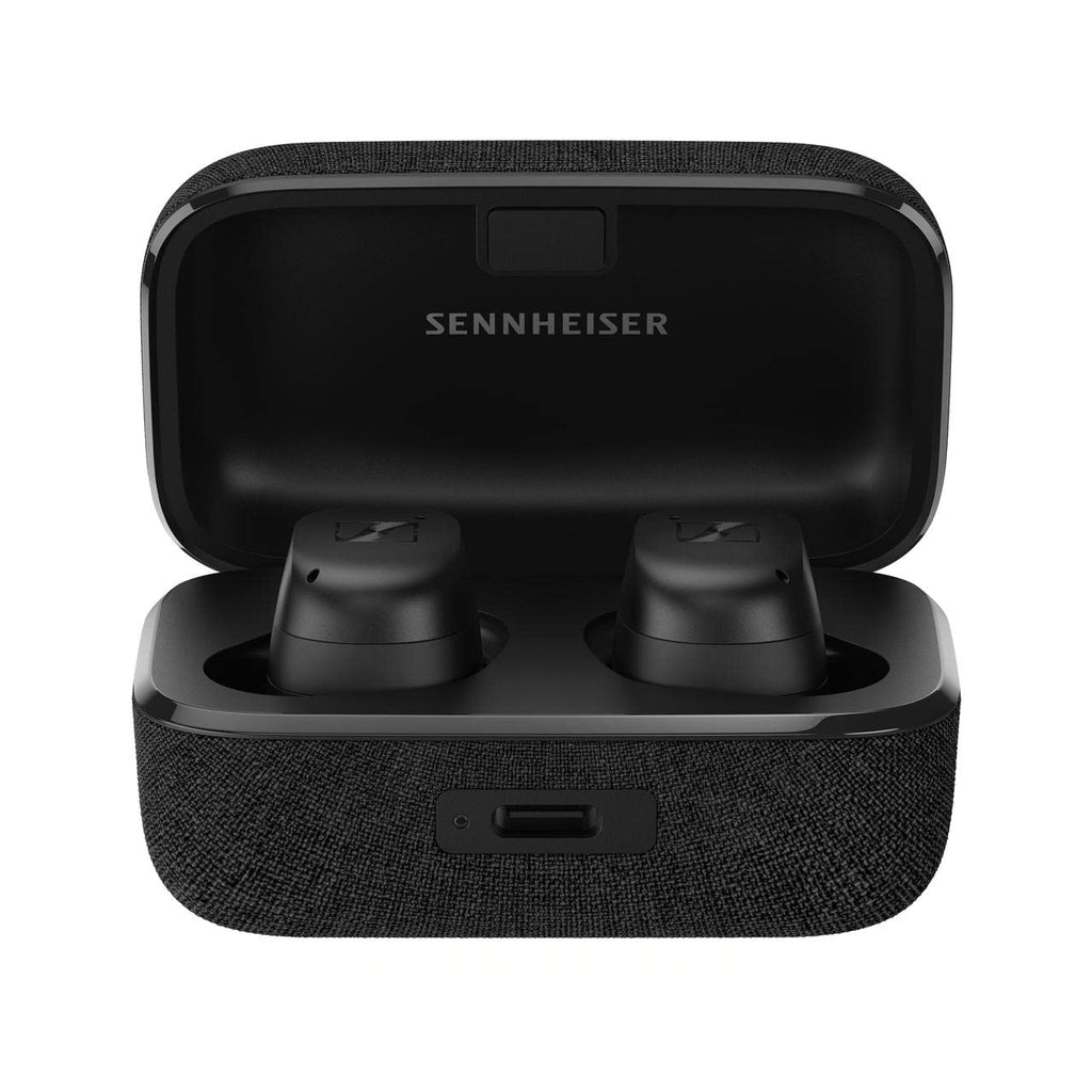 Sennheiser Consumer Audio MOMENTUM True Wireless 3 Earbuds Bluetooth In-Ear Headphones for Music and Calls with ANCMultipoint connectivityIPX4Qi charging28-hour Battery Life Compact DesignBlack