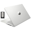 HP Stream 14" HD BrightView Laptop Intel Celeron N4120 16GB RAM 416GB Storage (128GB eMMC + 288GB Docking Station Set) Intel UHD Graphics 720p Camera Wi-Fi 1 Year Office 365 Win 11 S Silver